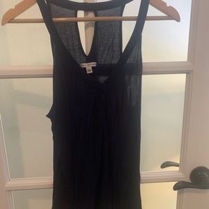 American Eagle Navy Blue V Nick Tank